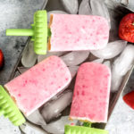 Strawberry Yogurt Popsicles