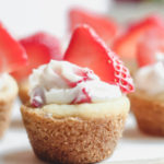 Strawberry Shortcake Cookie Cups