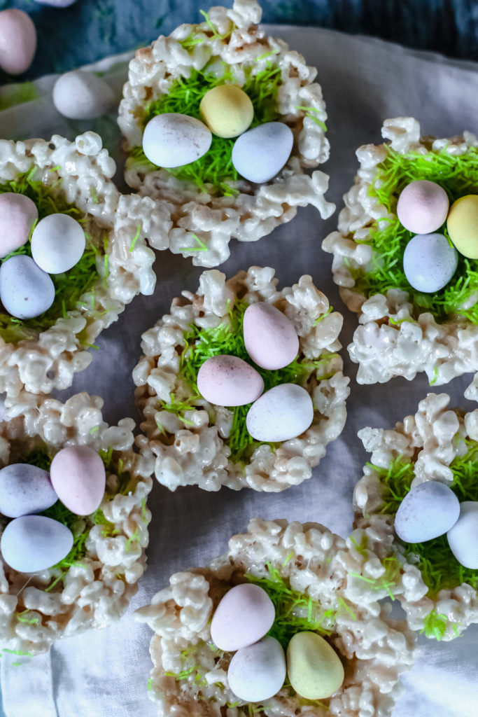 Rice Krispie Treat Bird Nests Lolo Home Kitchen