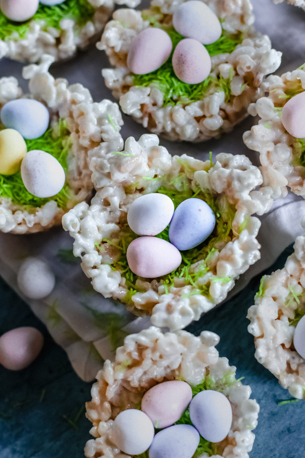 Rice Krispie Treat Bird Nests Lolo Home Kitchen