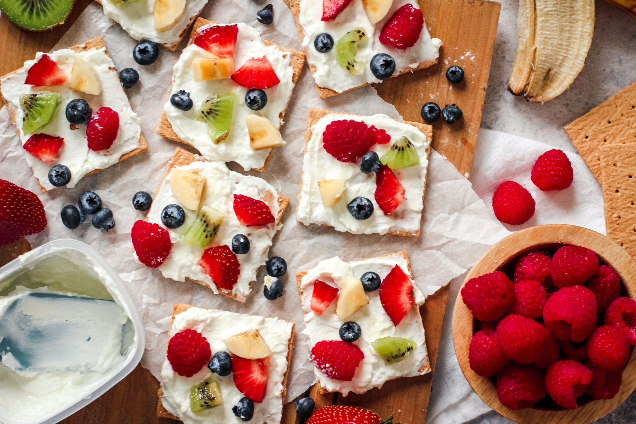 Fruit Pizza Crackers Lolo Home Kitchen