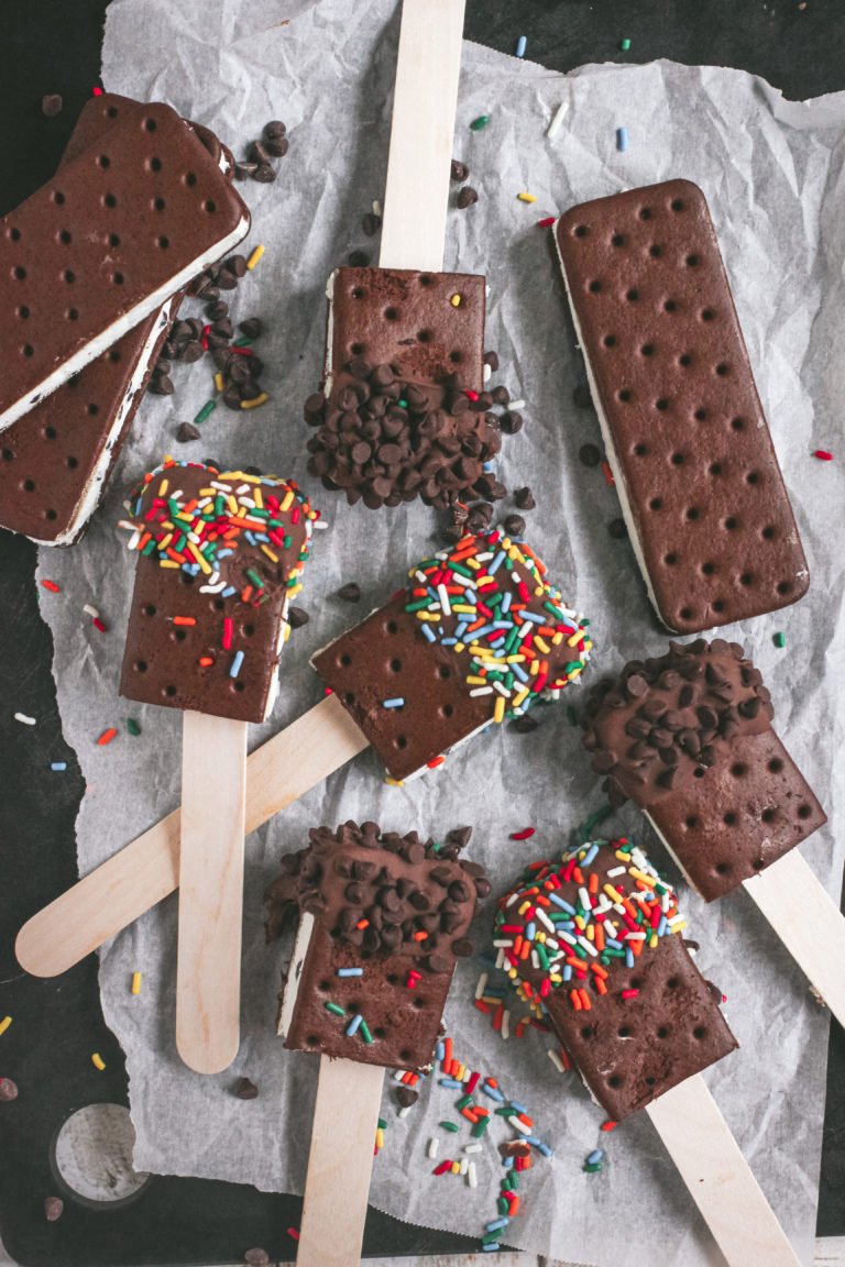 ice cream sandwich pops