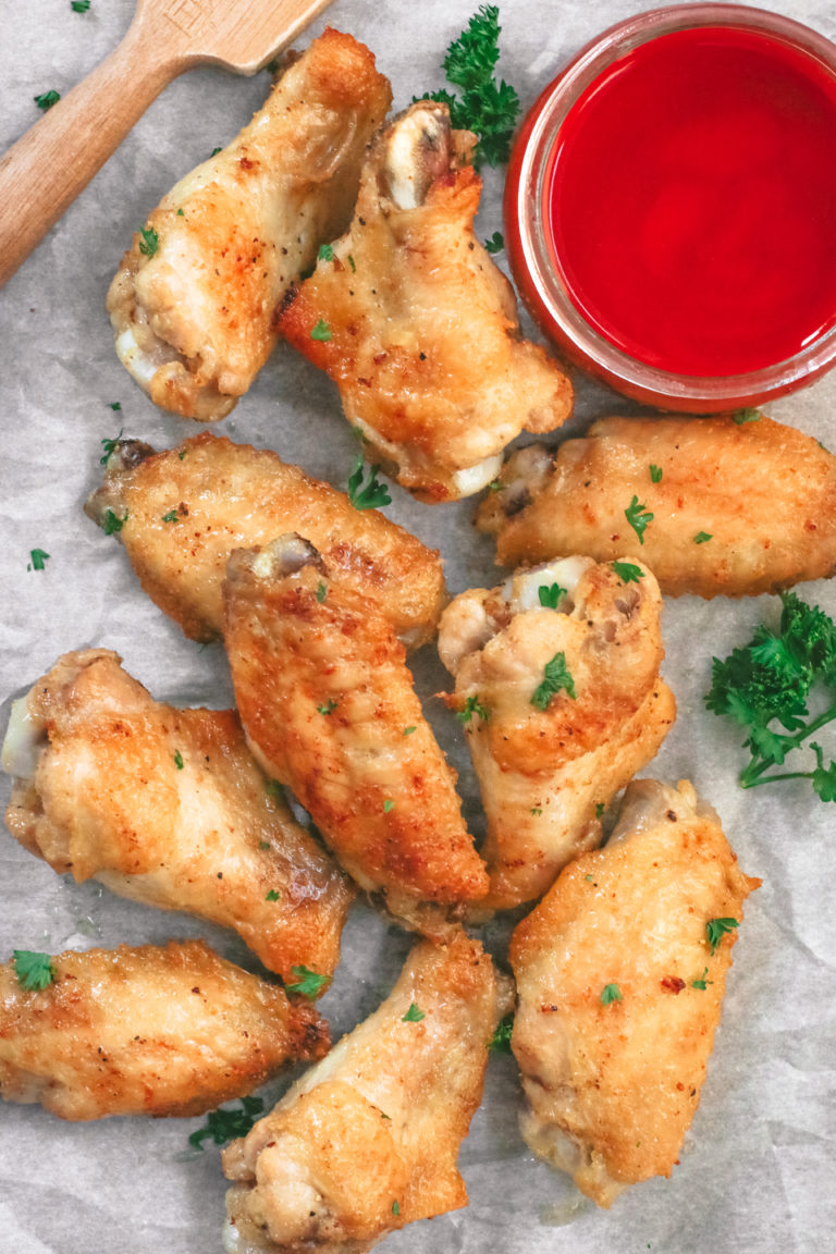 Air fryer chicken wings recipe