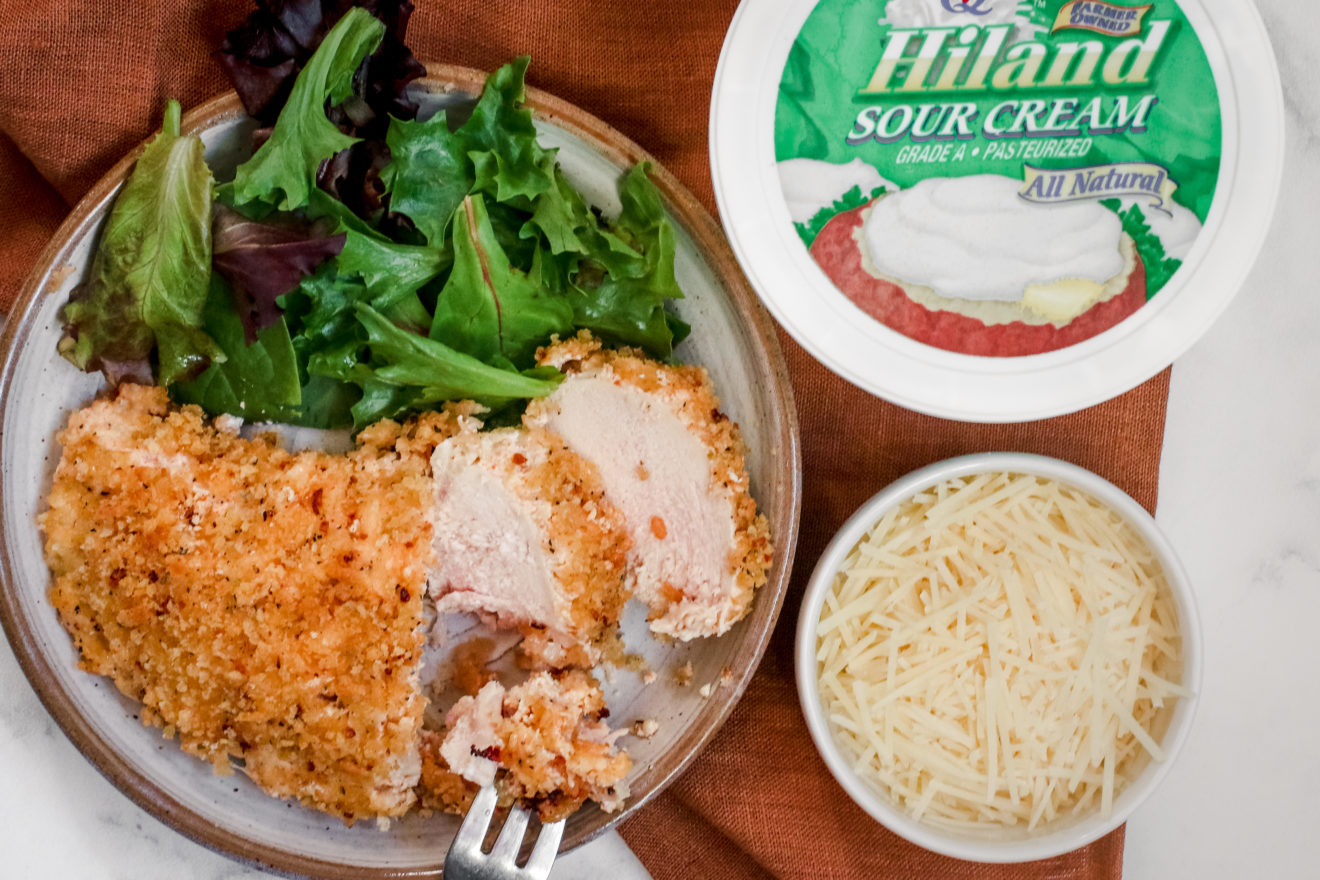 Sour Cream Parmesan Chicken Lolo Home Kitchen