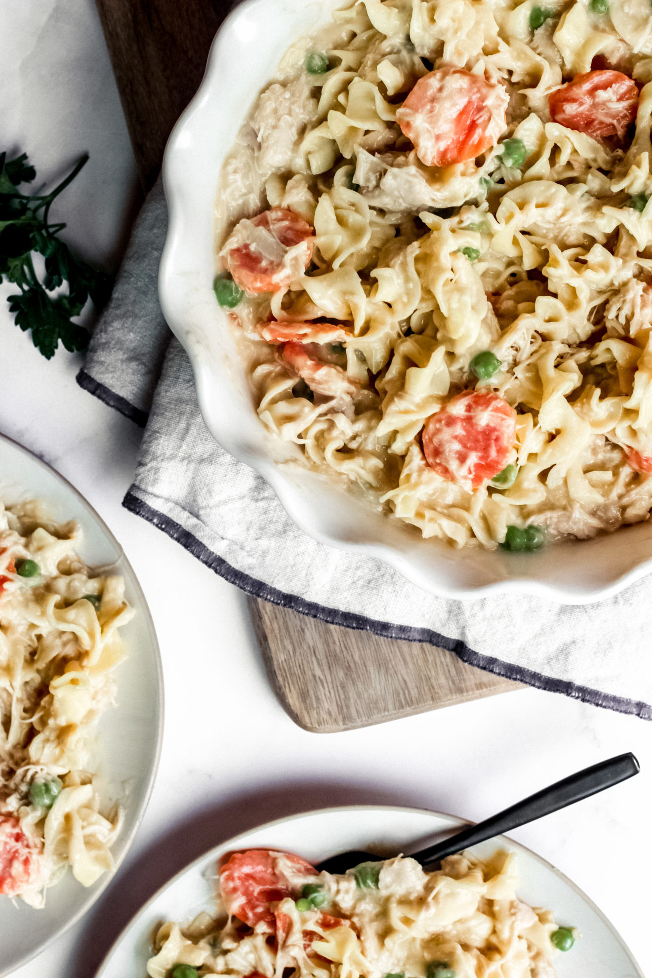 Easy Crockpot Chicken And Noodles Lolo Home Kitchen