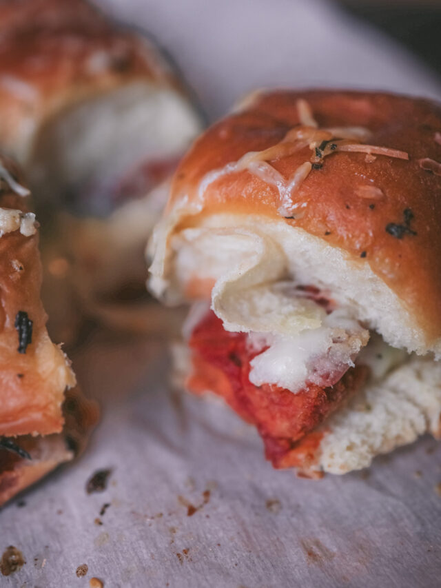 Chicken Nugget Parmesan Sliders