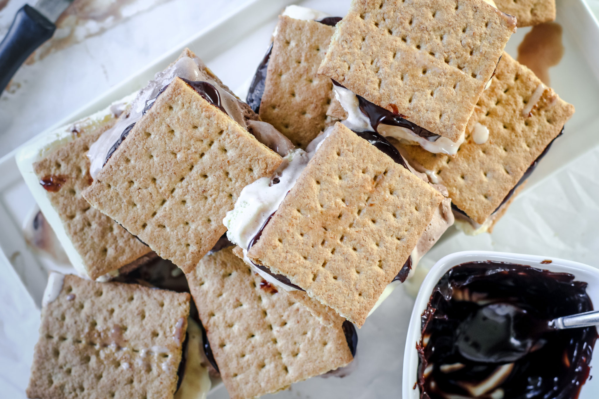 Graham Cracker Ice Cream Sandwiches Lolo Home Kitchen