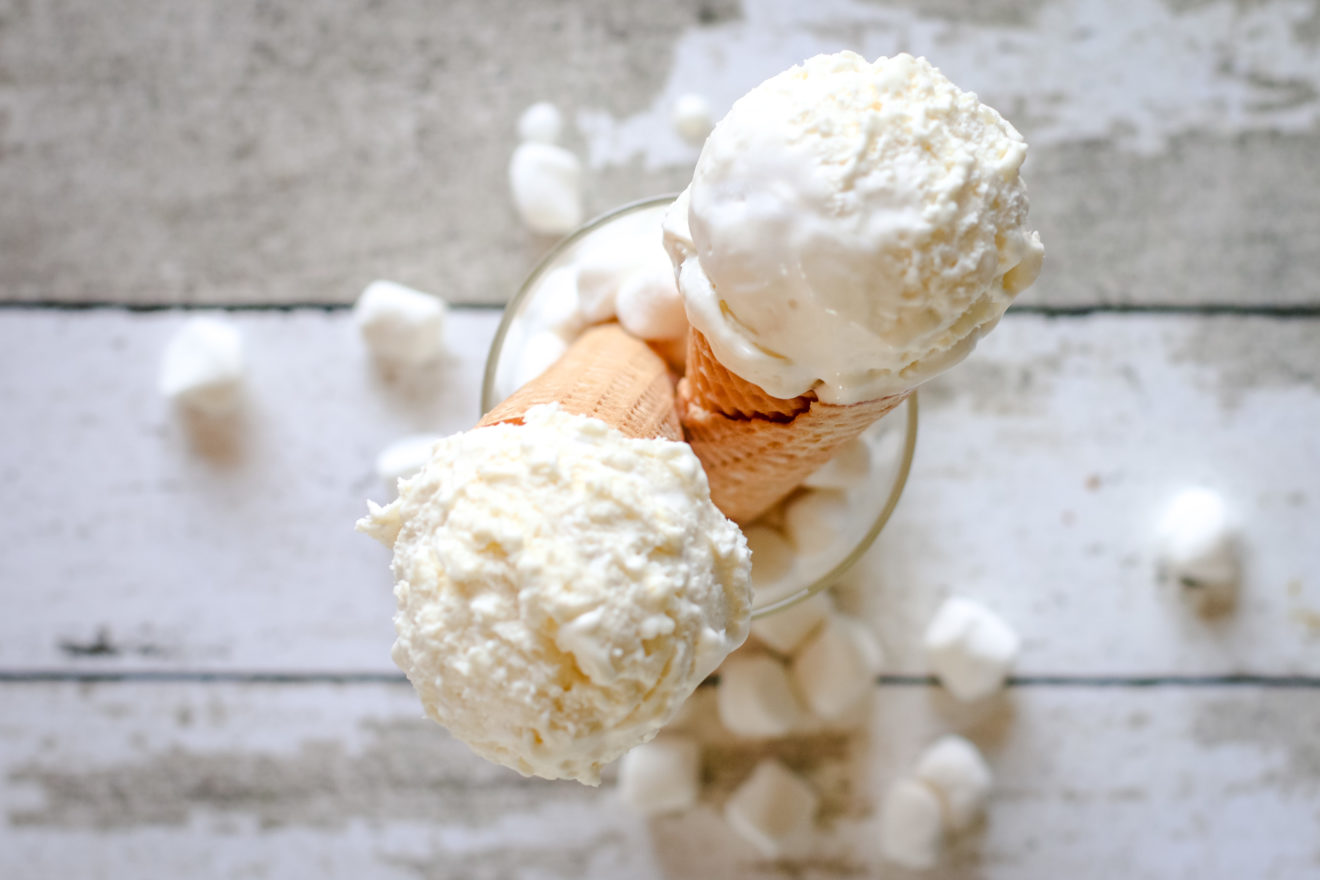 No Churn Marshmallow Fluff Ice Cream Lolo Home Kitchen