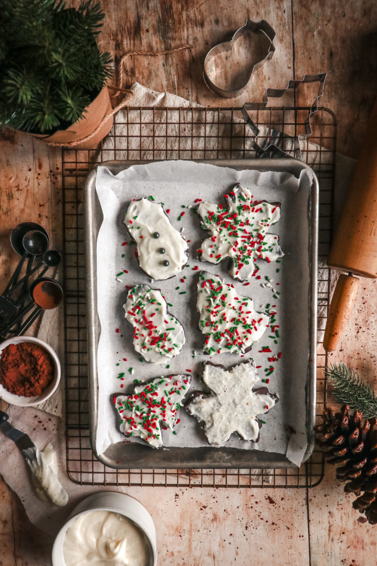 chocolate sugar cookies