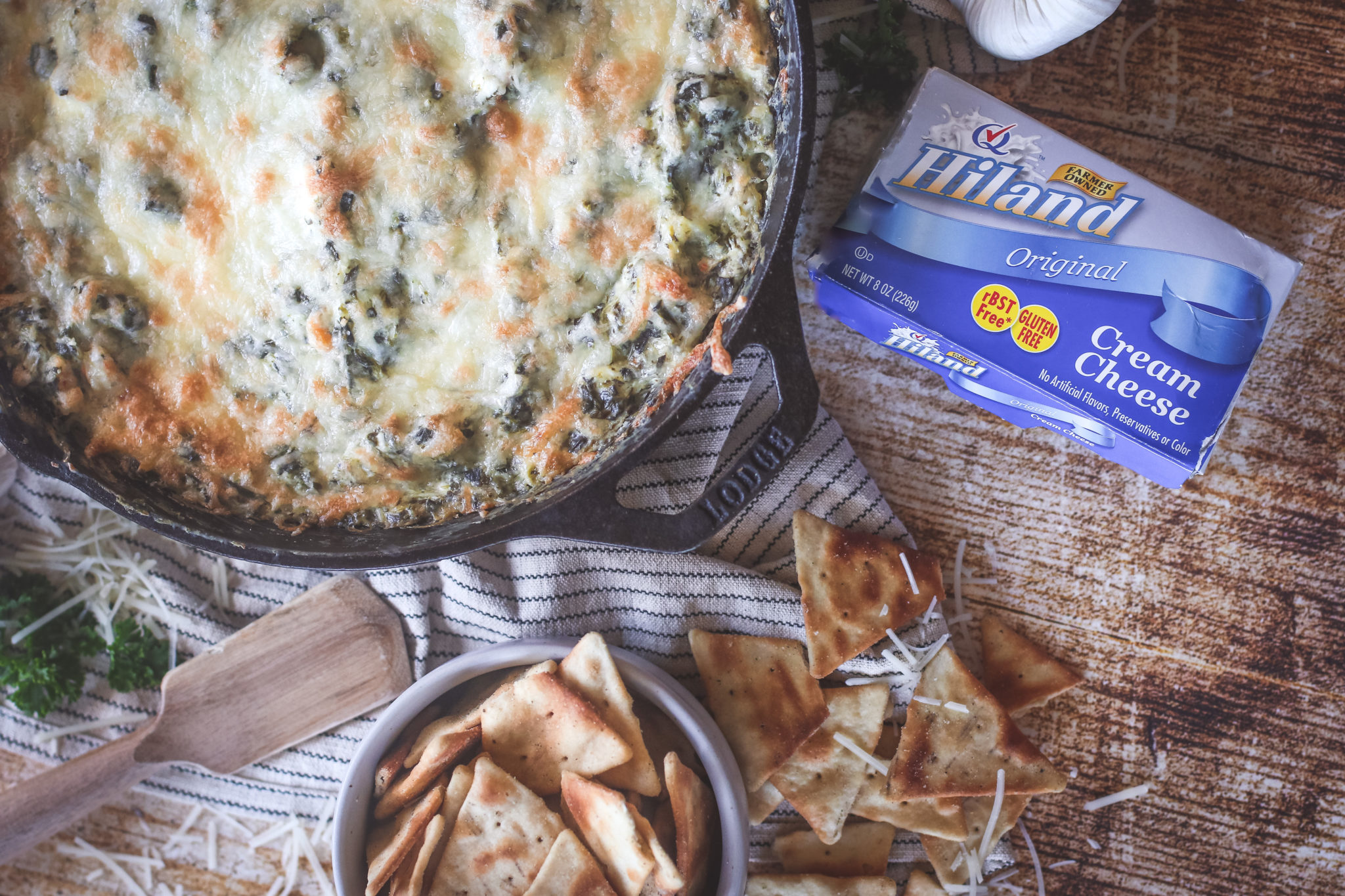 Creamy Shrimp and Spinach Dip - Lolo Home Kitchen