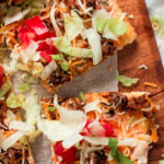 crescent roll taco pizza recipe