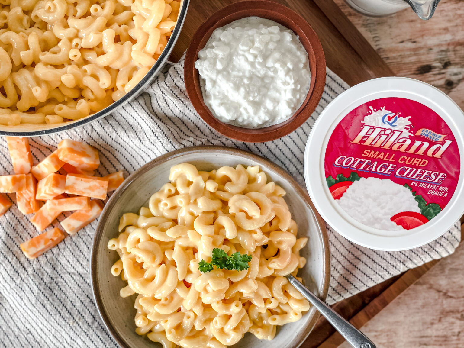 Whipped Cottage Cheese Mac and Cheese Lolo Home Kitchen