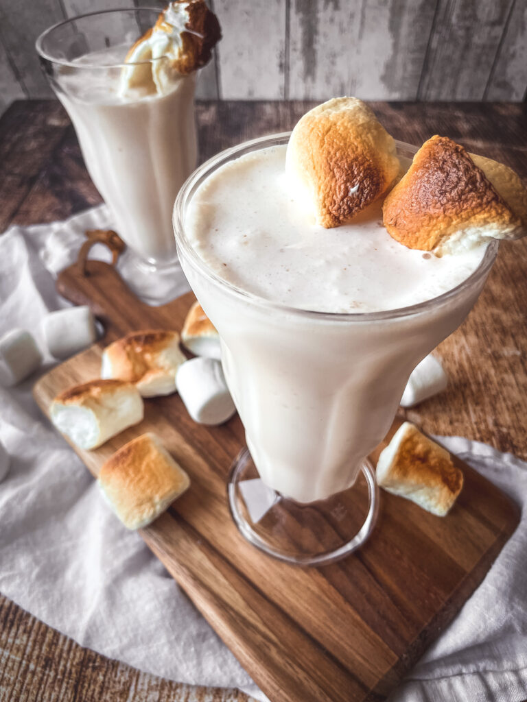 Toasted Marshmallow Milkshake recipe