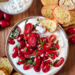 whipped cottage cheese caprese dip recipe