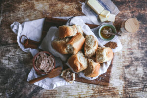 Homemade Rolls with Whipped Cinnamon Honey Butter Recipe