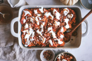 Pumpkin Pie Bread Pudding recipe