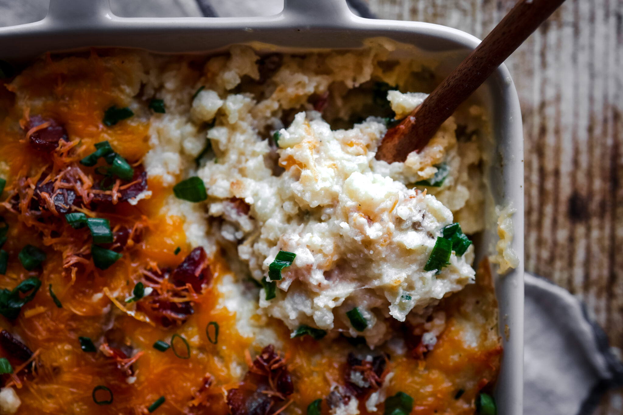 Twice Baked Potato Casserole - Lolo Home Kitchen