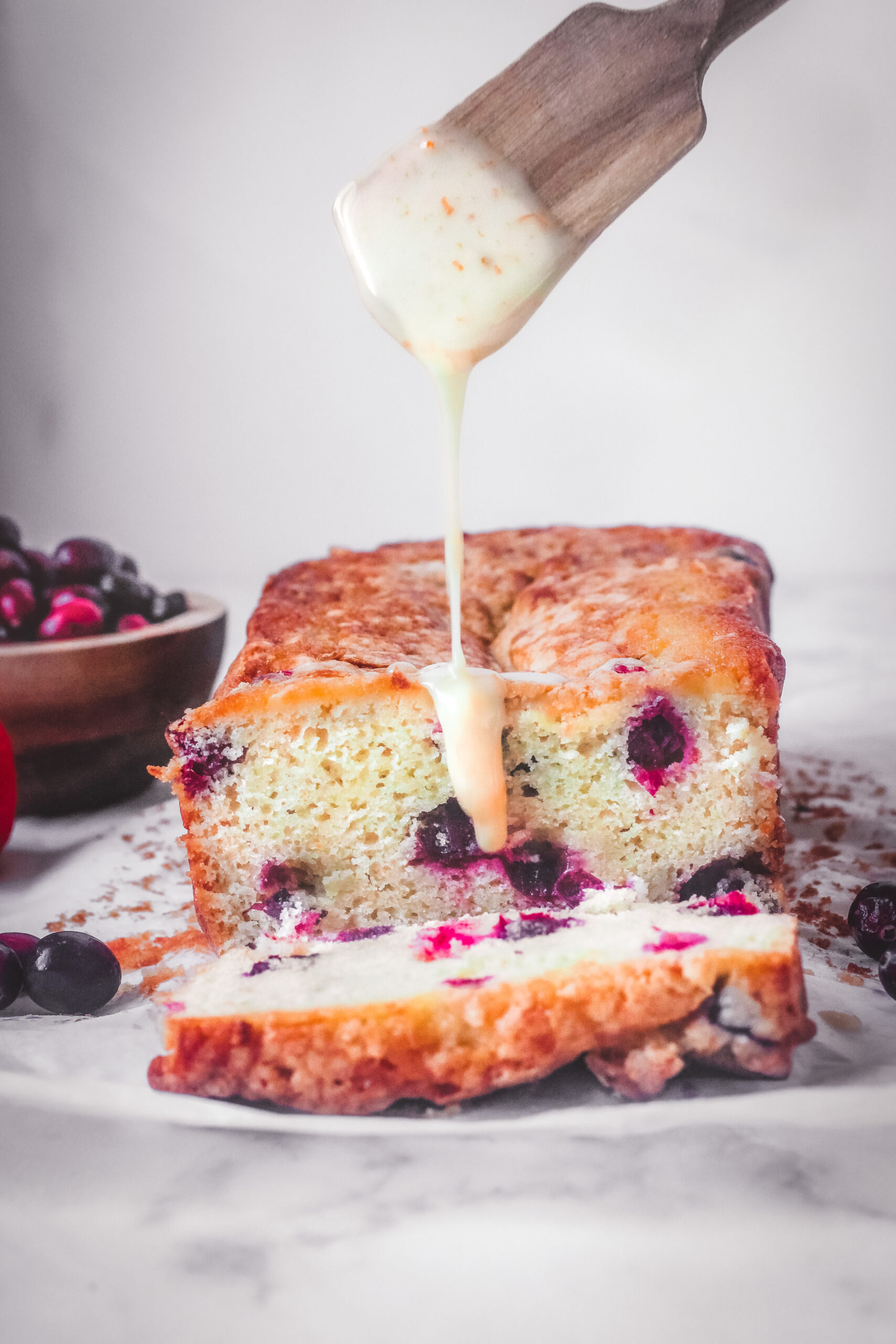 Cranberry Orange Pound Cake