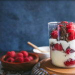 Raspberry and Dark Chocolate Yogurt Parfait