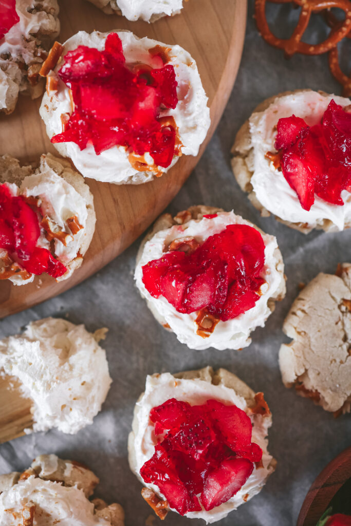 Strawberry Pretzel Cookies recipe