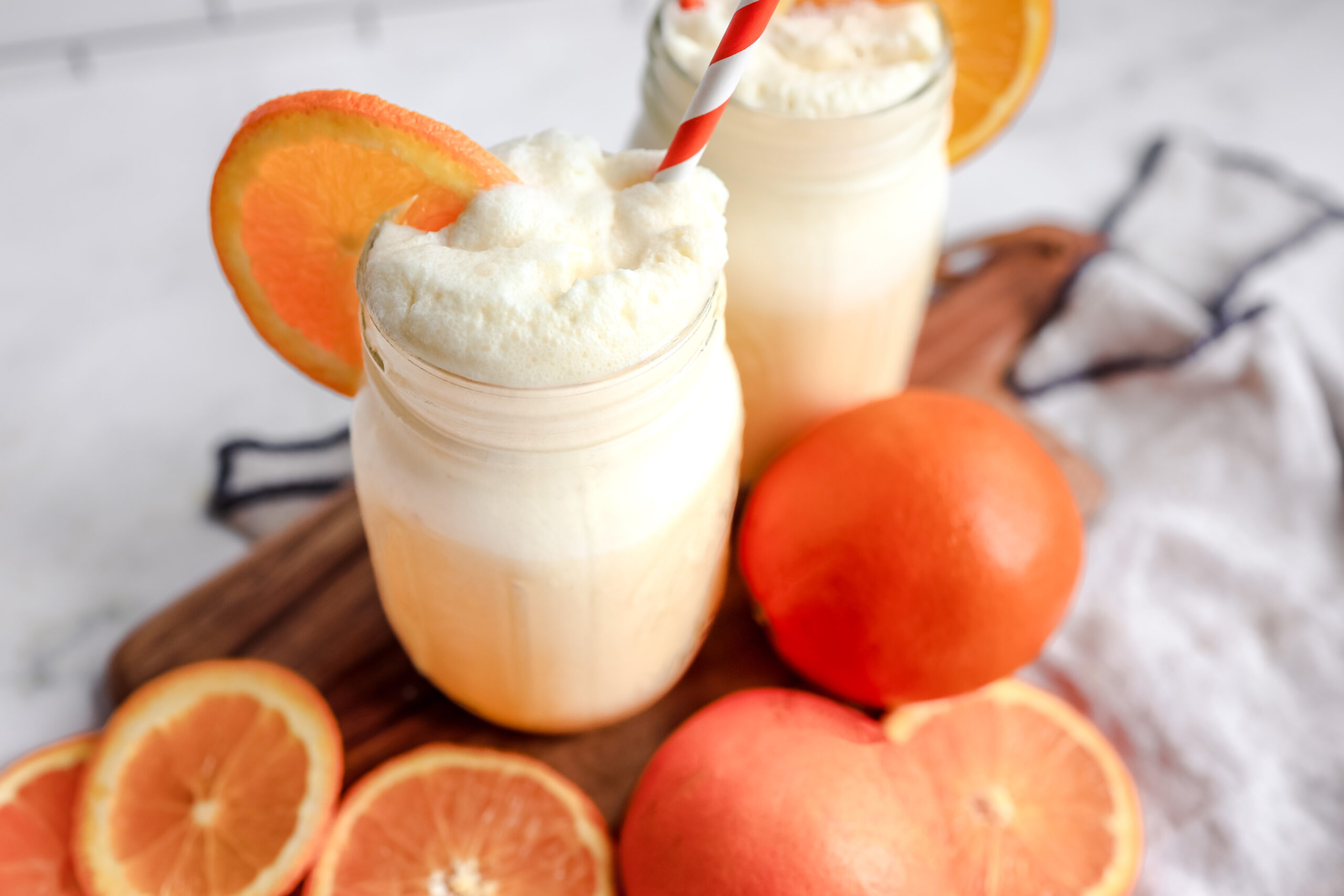 Orange Creamsicle Slushie recipe