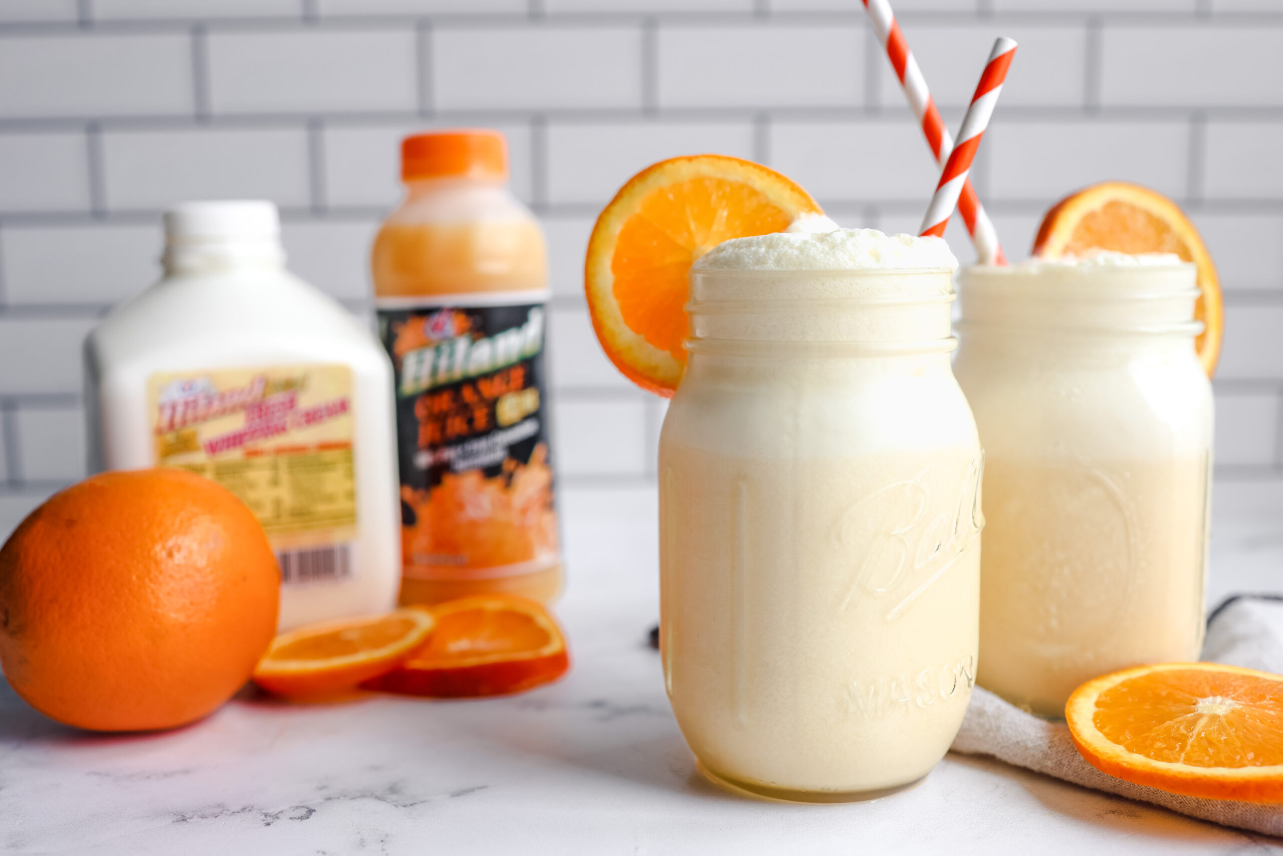 Orange Creamsicle Slushie recipe