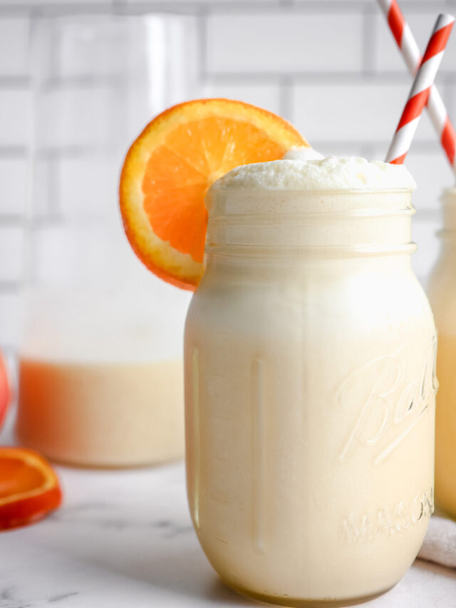 orange creamsicle slushie