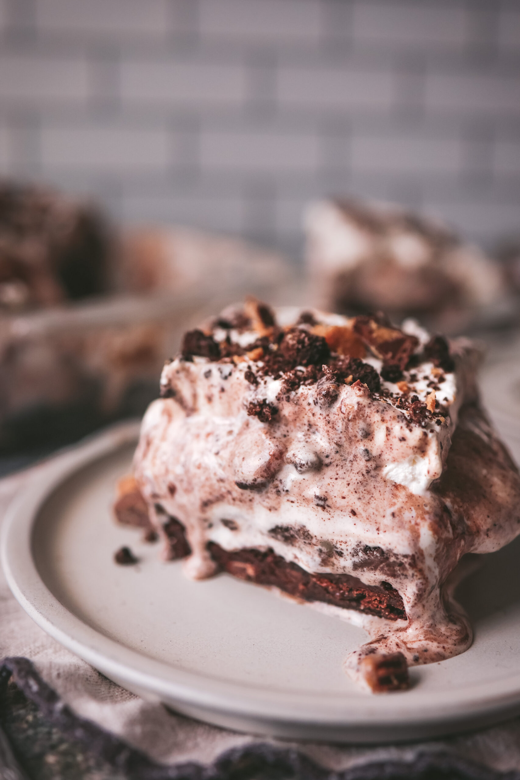 Moose Tracks Ice Cream Cake Recipe