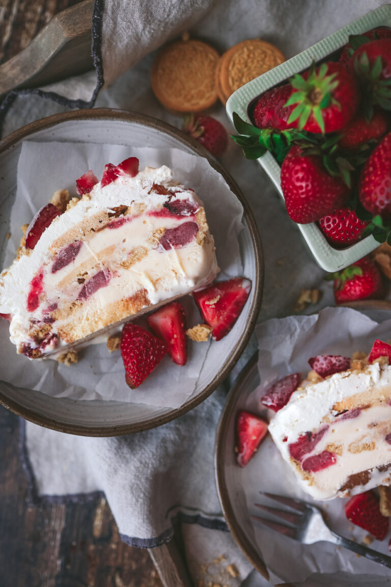 Strawberry Shortcake Ice Cream Cake recipe