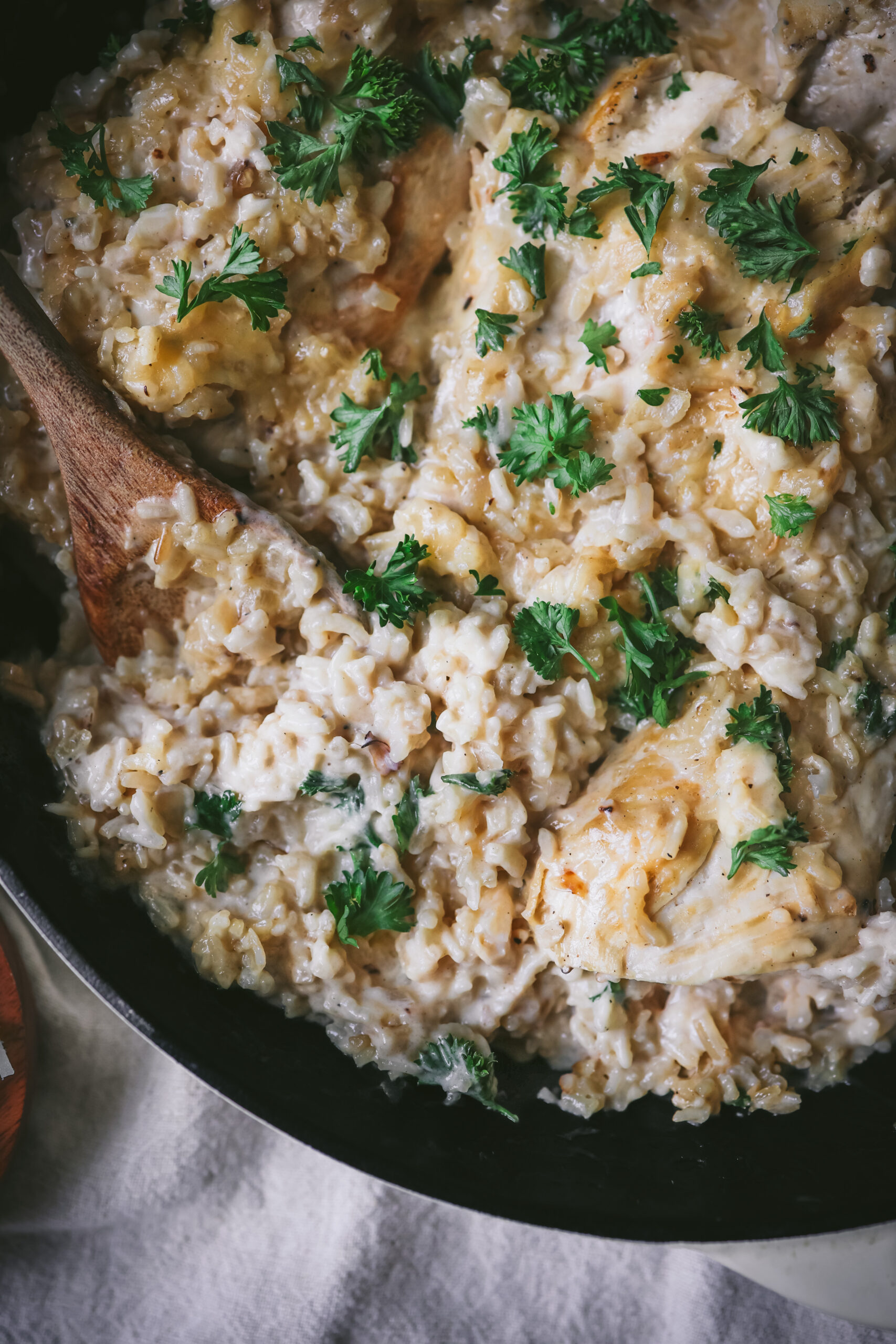 Parmesan Chicken and Rice Recipe