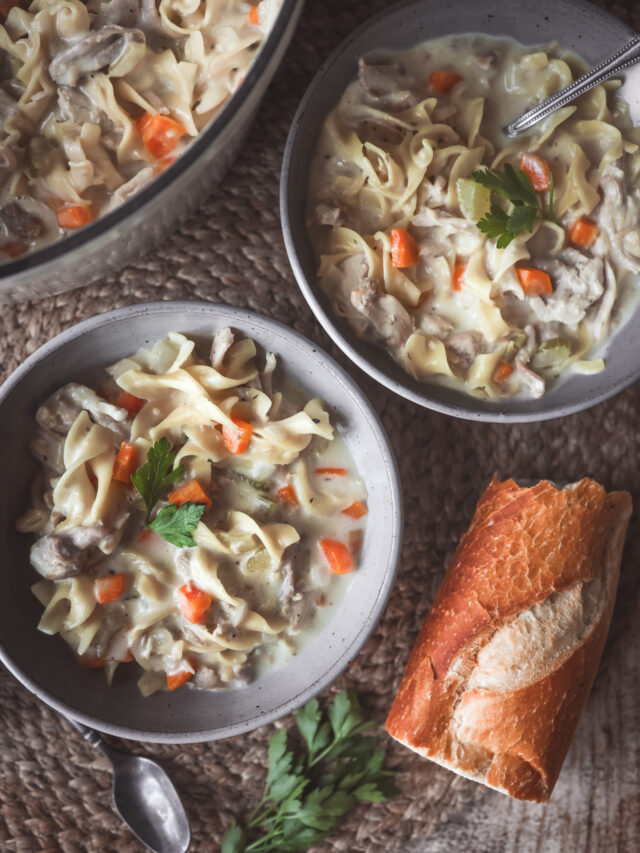 Creamy Chicken Noodle Soup