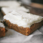 Gingerbread Cookie Bars