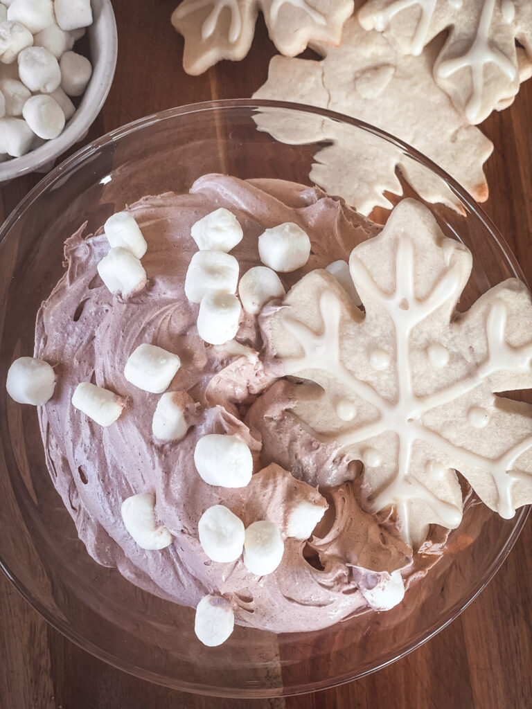 hot chocolate dip