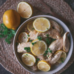 Lemon Skillet Chicken with fresh parsley