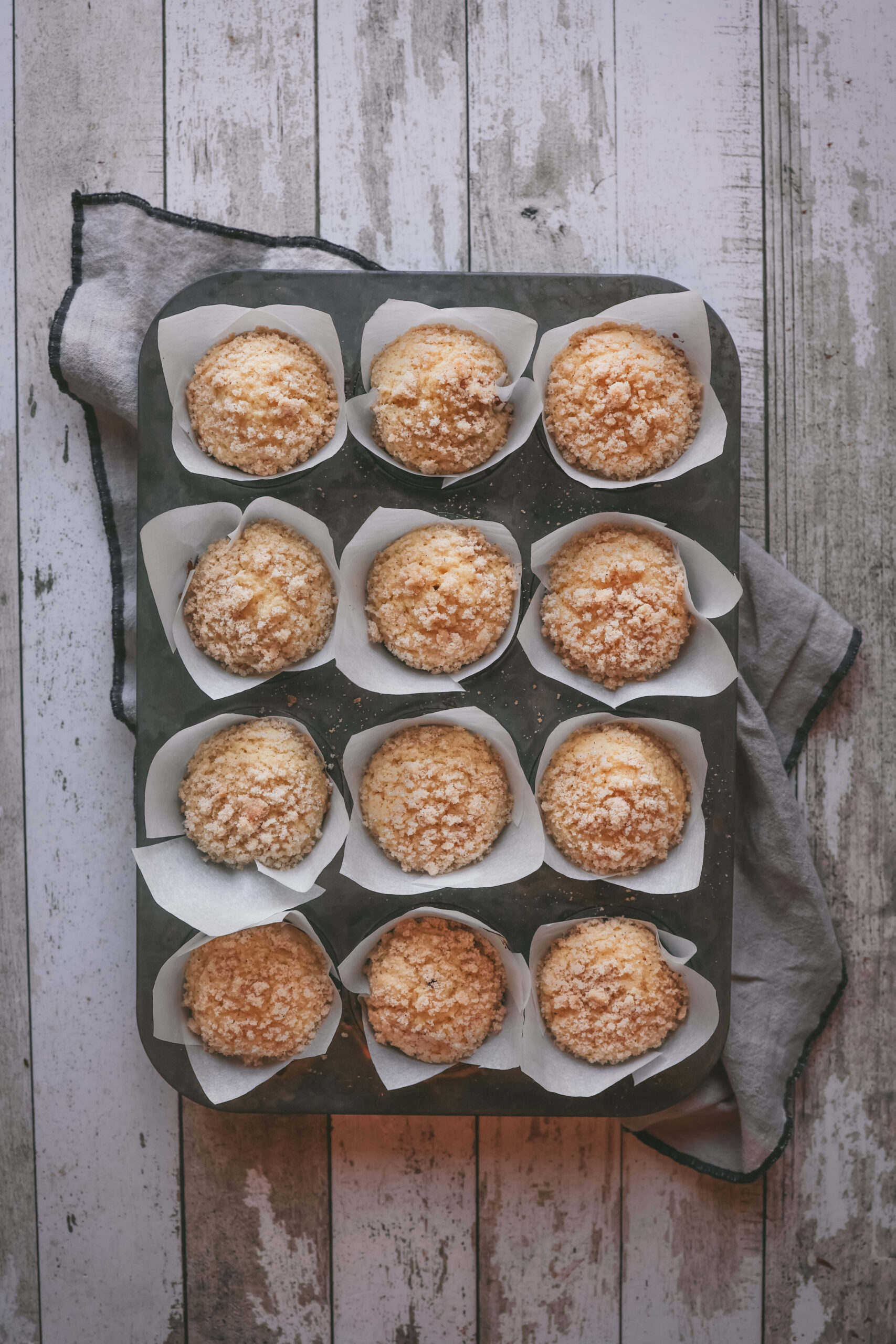 Eggnog Muffins with Eggnog Glaze