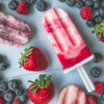 Yogurt and Fruit Swirl Popsicles