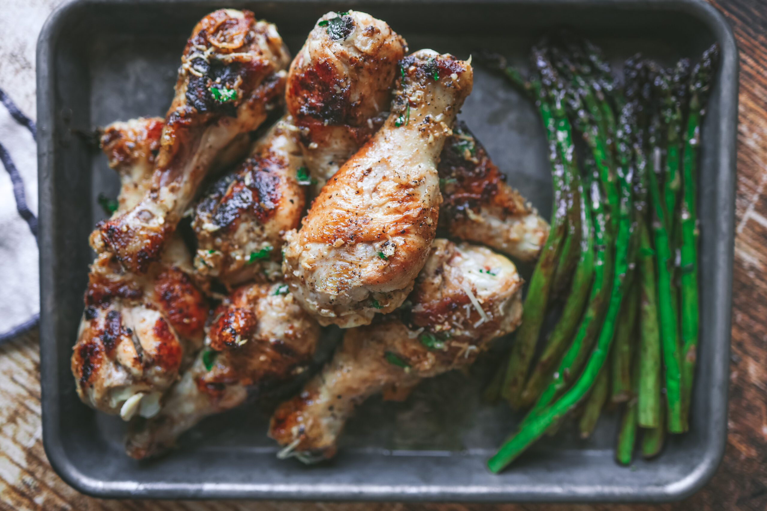 Garlic Parmesan Grilled Chicken