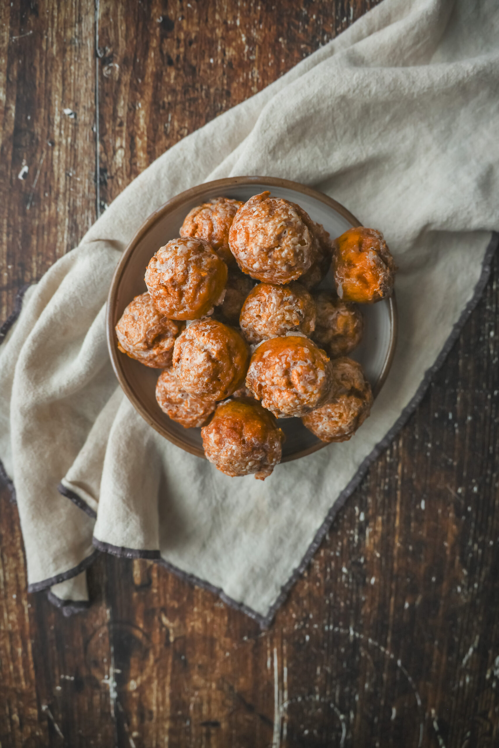 Baked Pumpkin Fritters