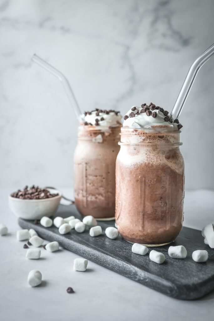Frozen Mint Hot Chocolate