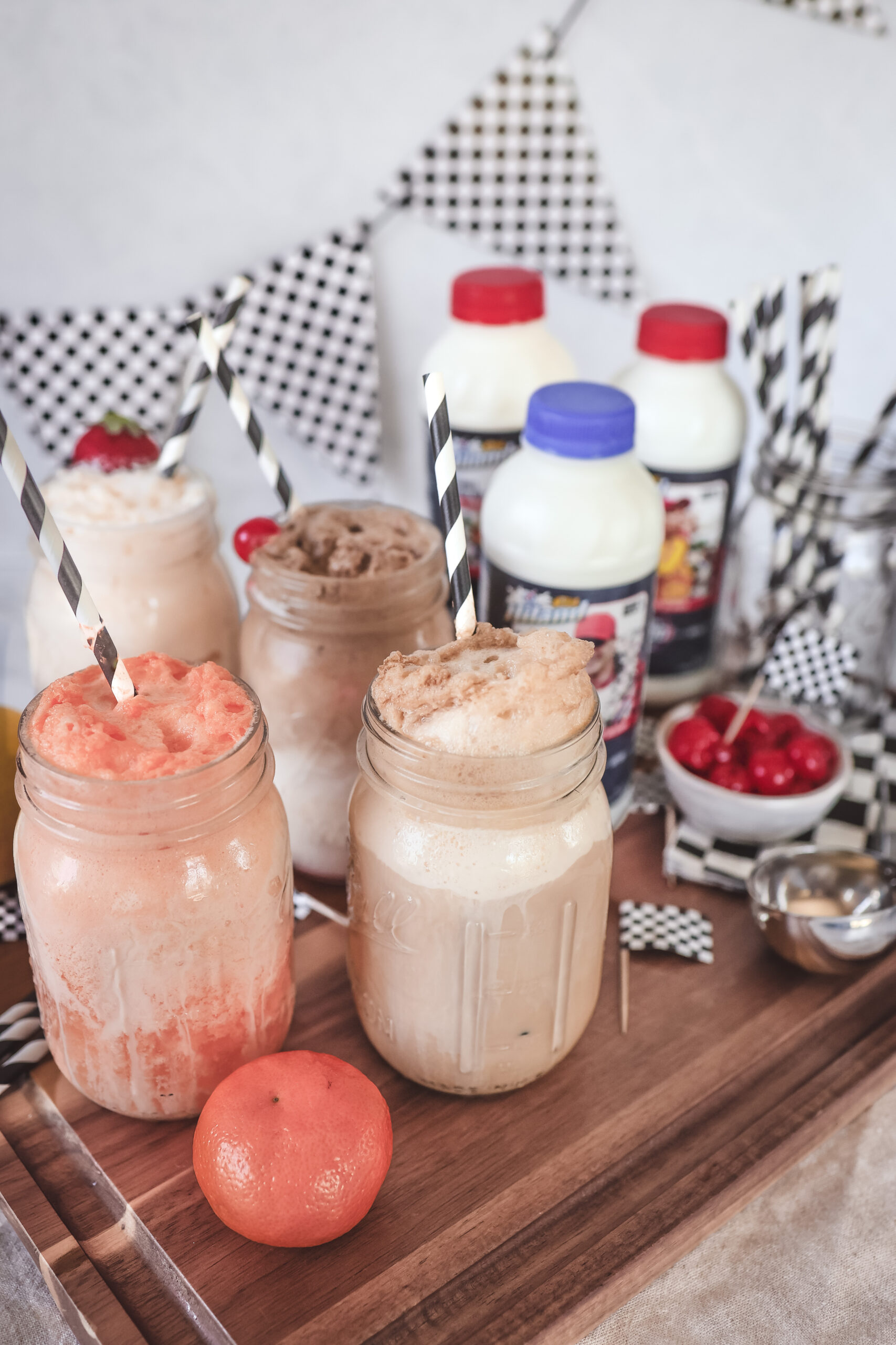 Indy 500 Ice Cream Floats