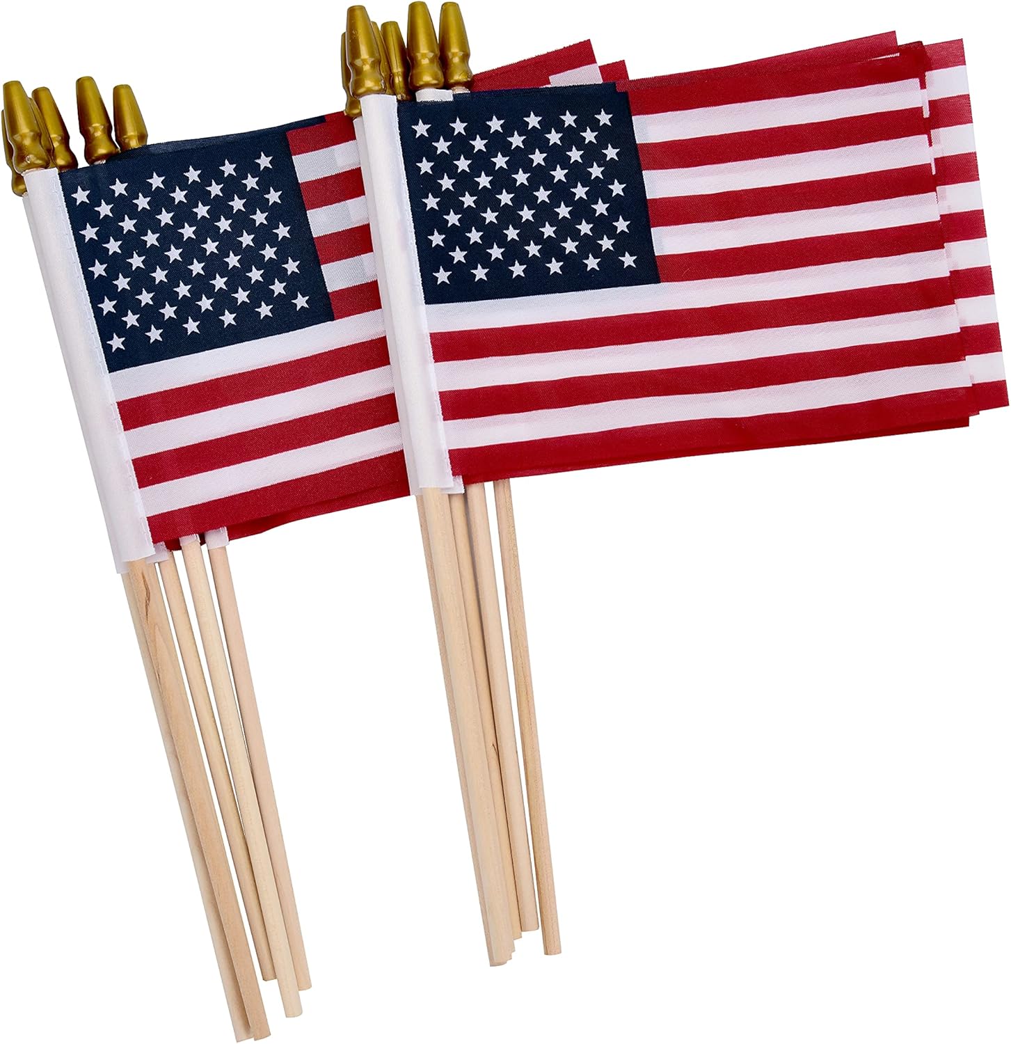 American flags